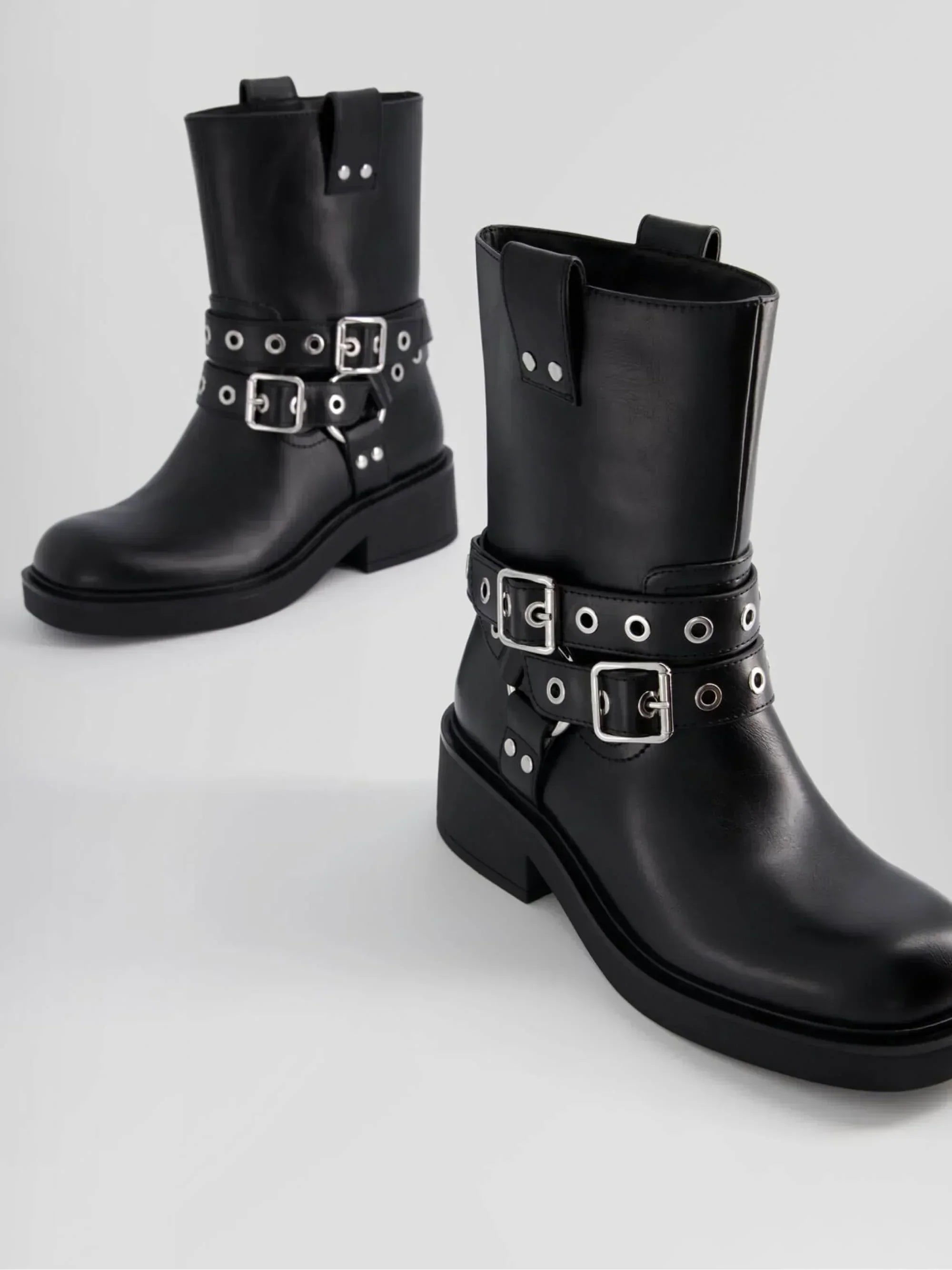 Biker Ankle Boots