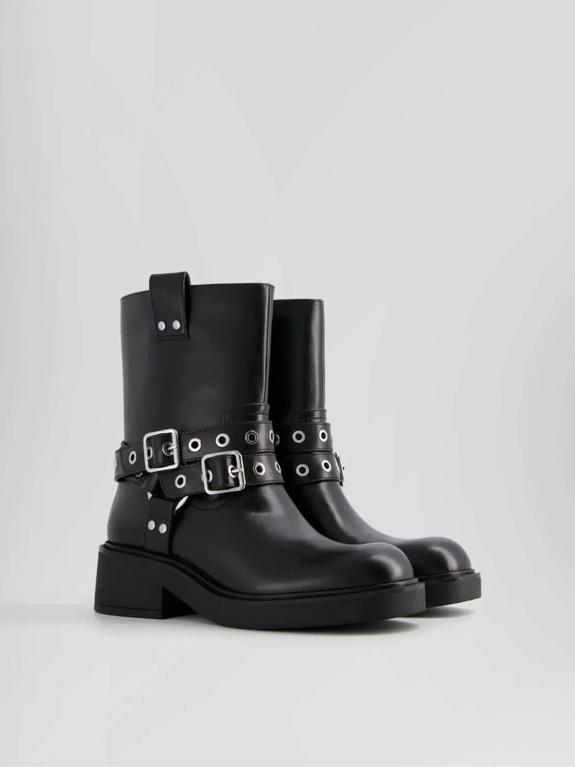 Biker Ankle Boots