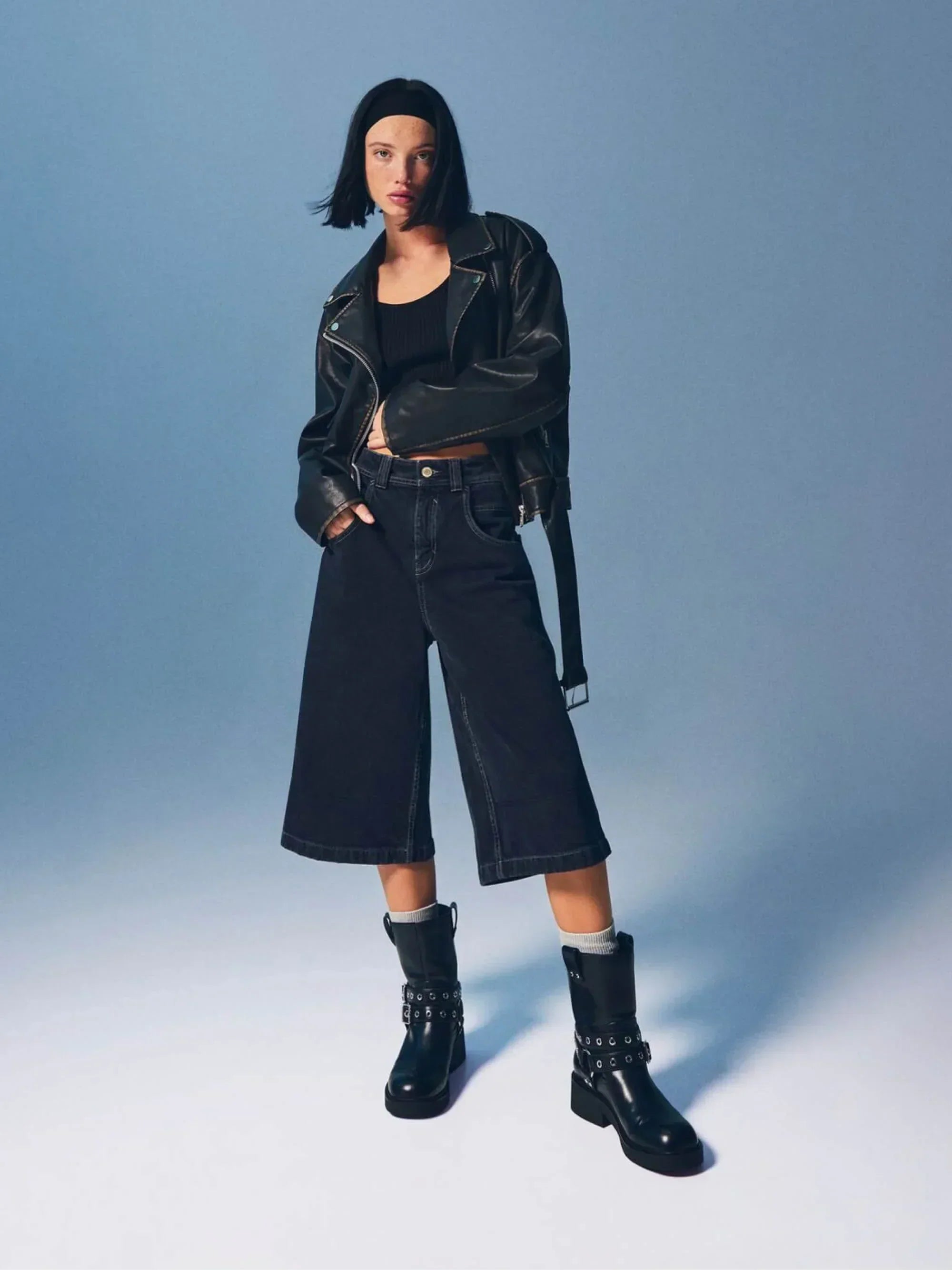 Biker Ankle Boots